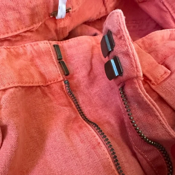 NWT Free People Sweet Talk Red Mango Chino Pants- Size 8 - Picture 7 of 11